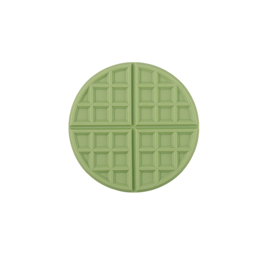 Waffle Silicone Trivets - Green Tea