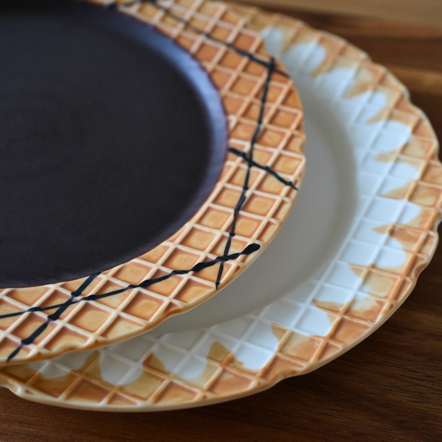 Waffle Cone Mug and Plate Set