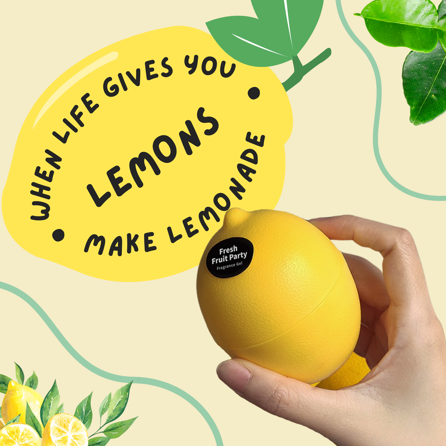 Lemon Aromatherapy Air Freshener