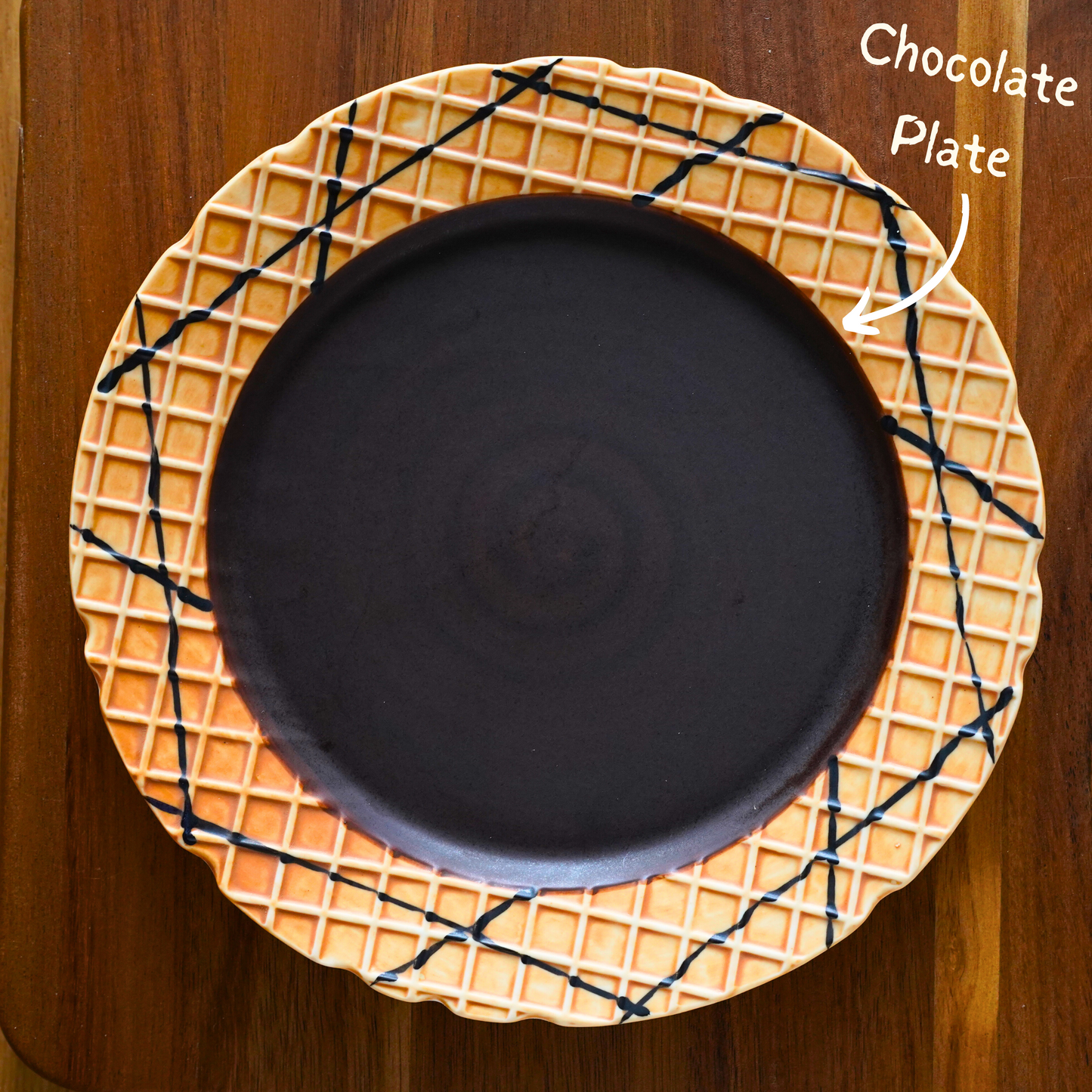Waffle Cone Mug and Plate Set