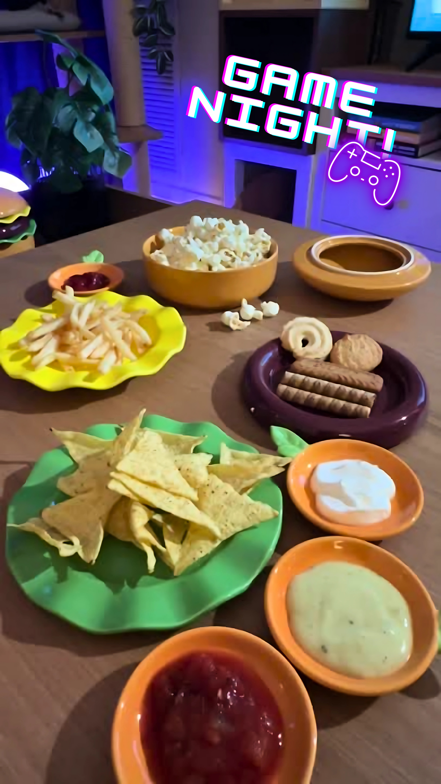 Burger Plate and Bowl Set | 5-Piece Set | Ceramic