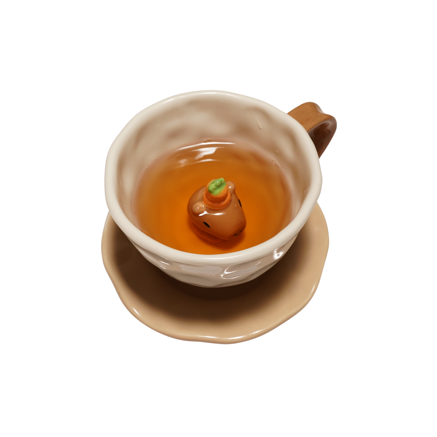 Capybara Cup and Saucer Set