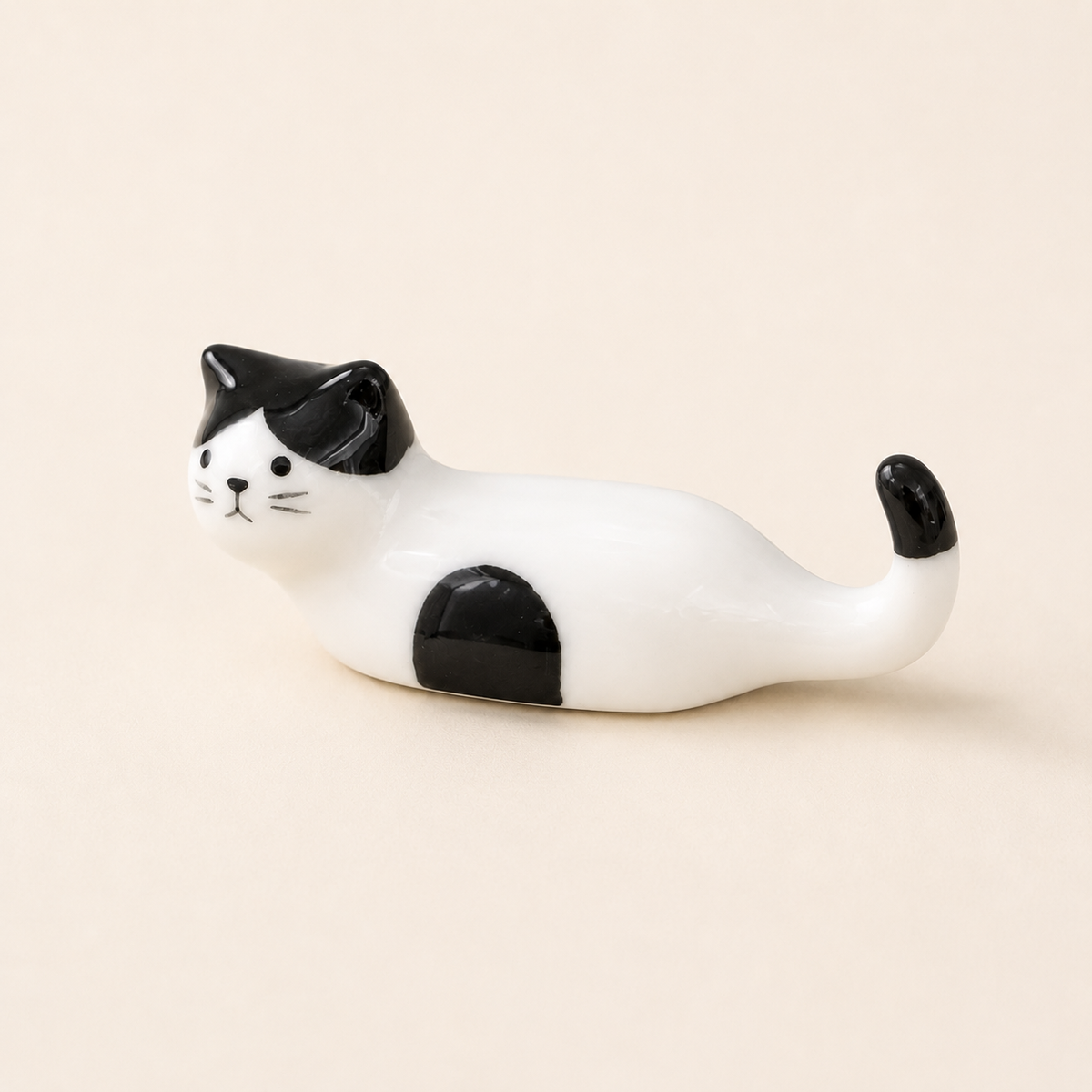 Cat Loaf Ceramic Chopstick Rest — 5 Colours | Kawaii Tableware