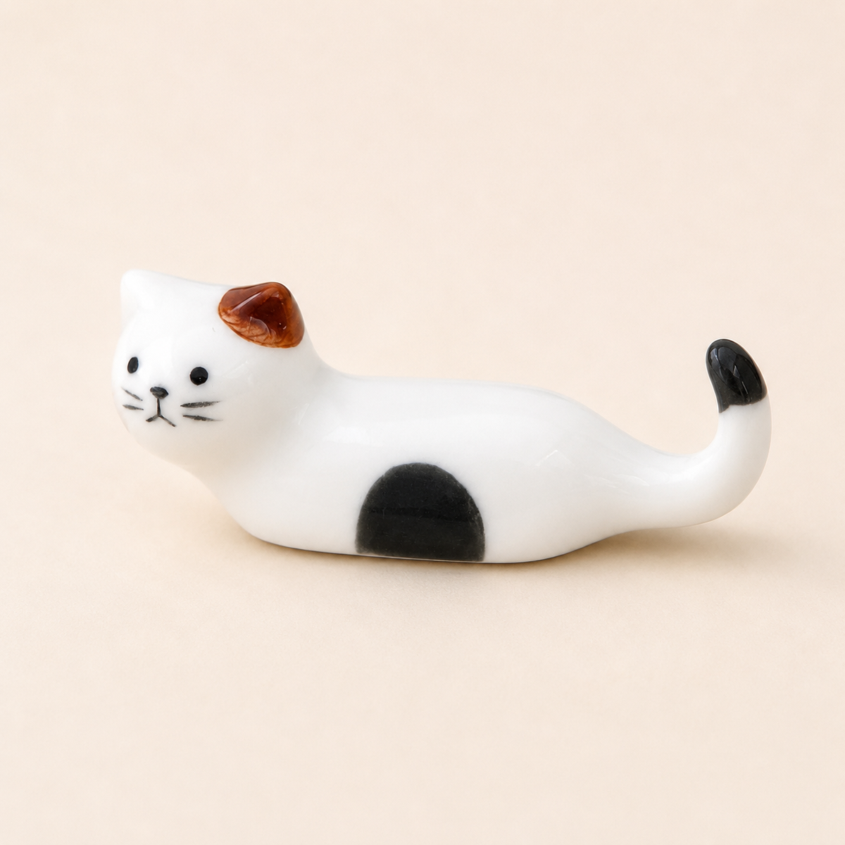 Cat Loaf Ceramic Chopstick Rest — 5 Colours | Kawaii Tableware