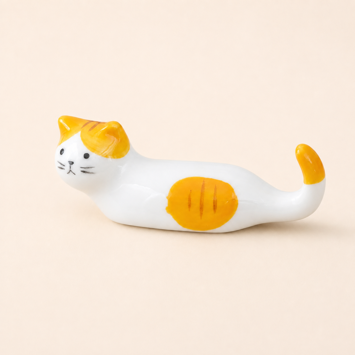 Cat Loaf Ceramic Chopstick Rest — 5 Colours | Kawaii Tableware