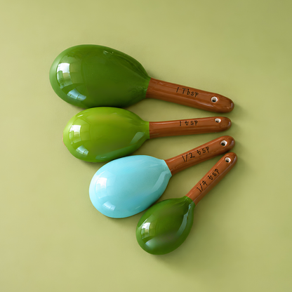 Cactus Measuring Set — Green & Blue