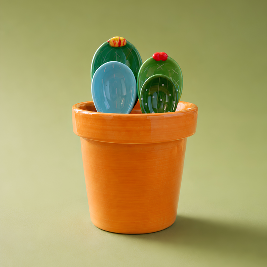 Cactus Measuring Set — Green & Blue