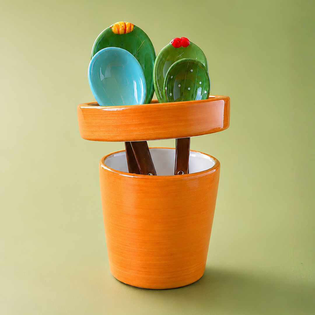 Cactus Measuring Set — Green & Blue