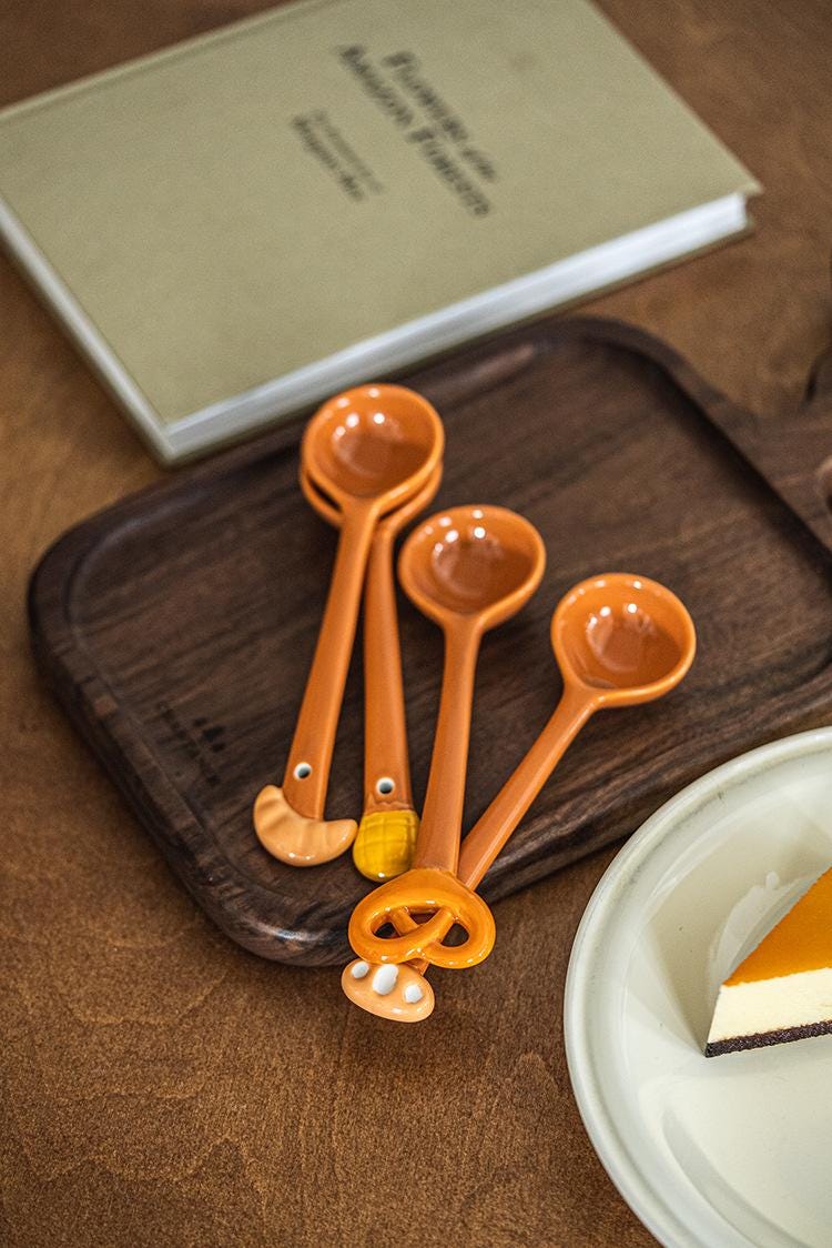 Ceramic Bread Spoon — food-safe ceramic | ORAORA HOME