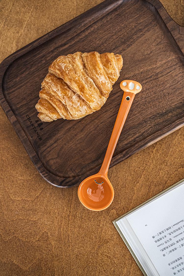Ceramic Bread Spoon — whimsical kitchen spoon gift | ORAORA HOME