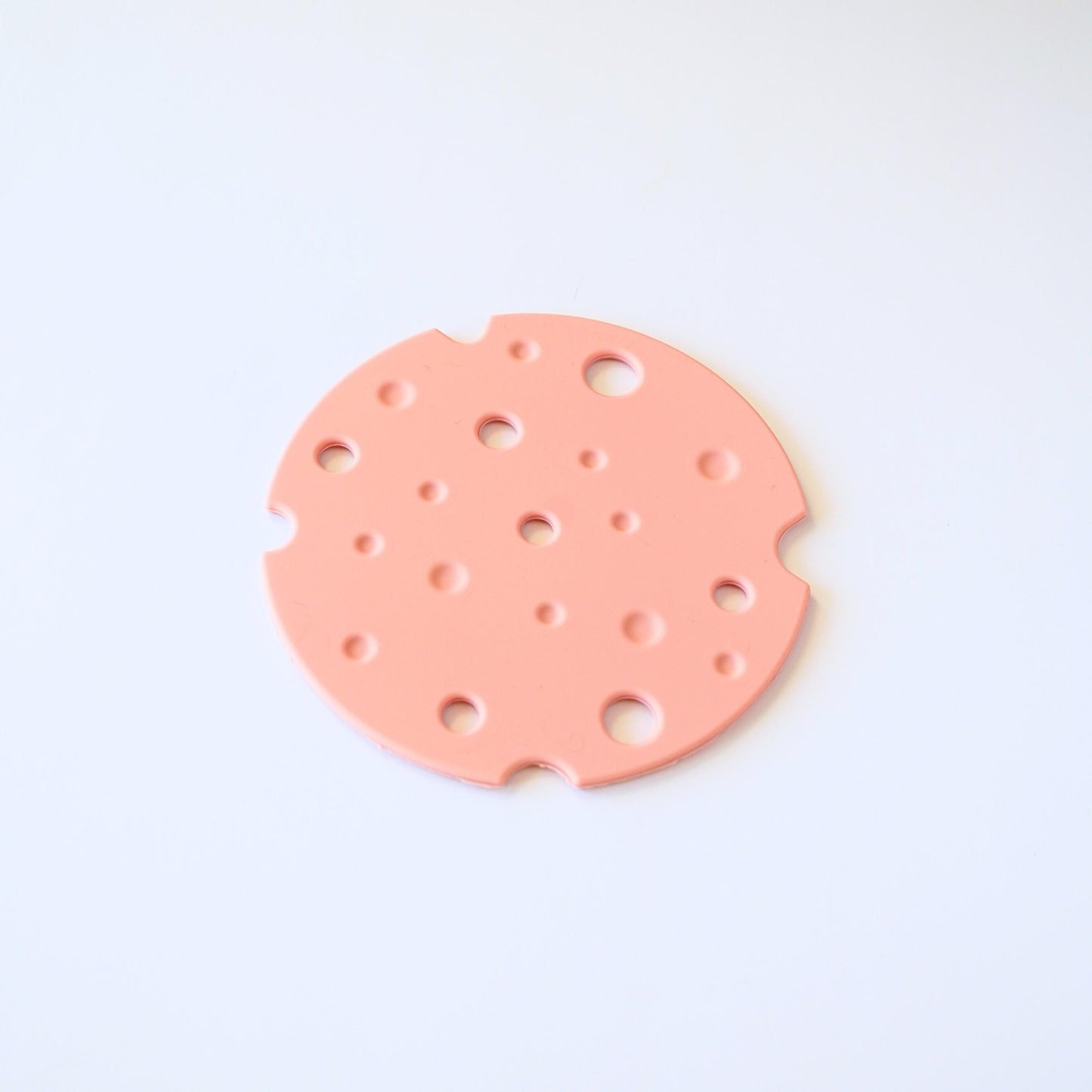 Cheese Silicone Trivet Pink | ORAORA HOME