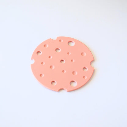Cheese Silicone Trivet Pink | ORAORA HOME