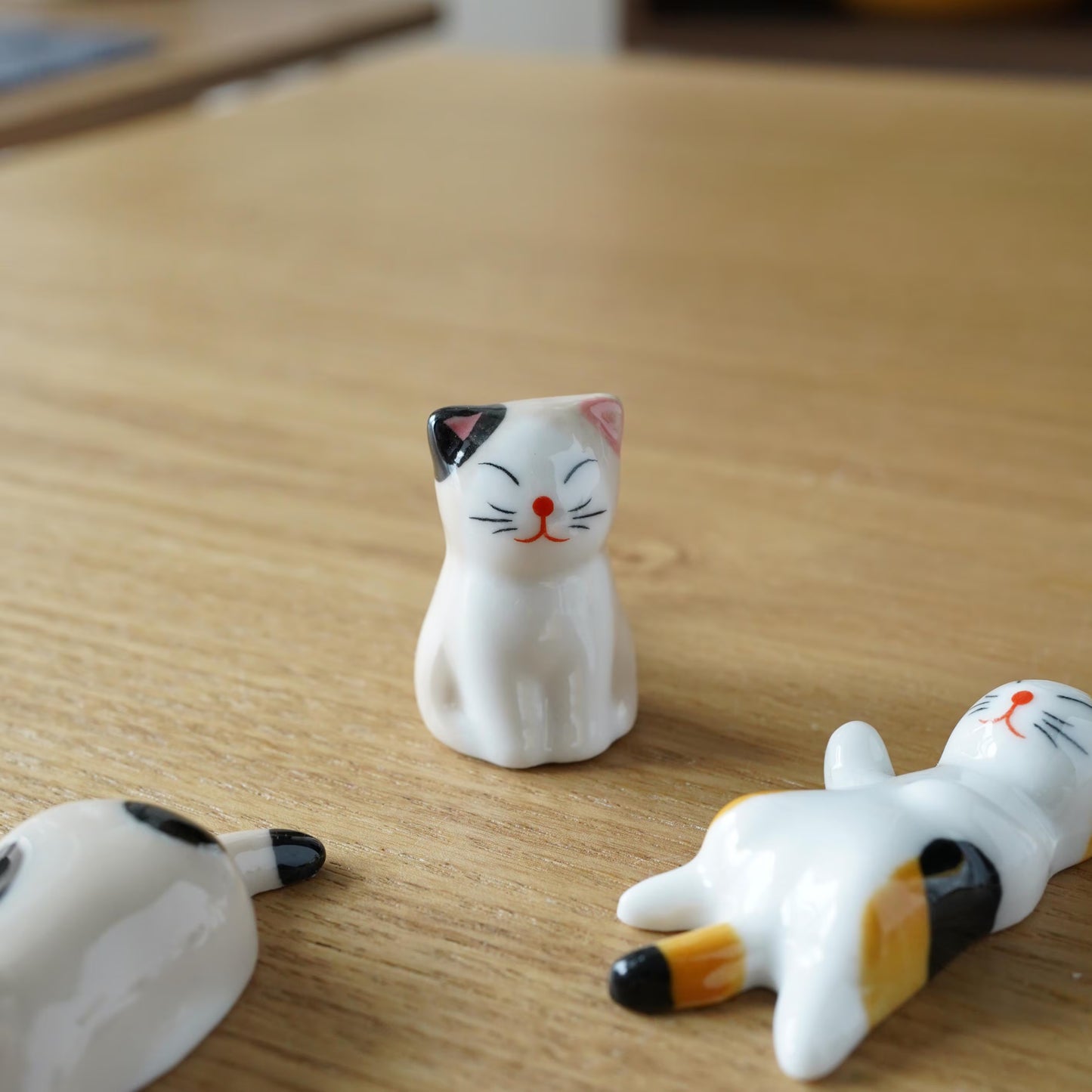 Cat Chopstick Rest 6 Poses — ships from Toronto | ORAORA HOME