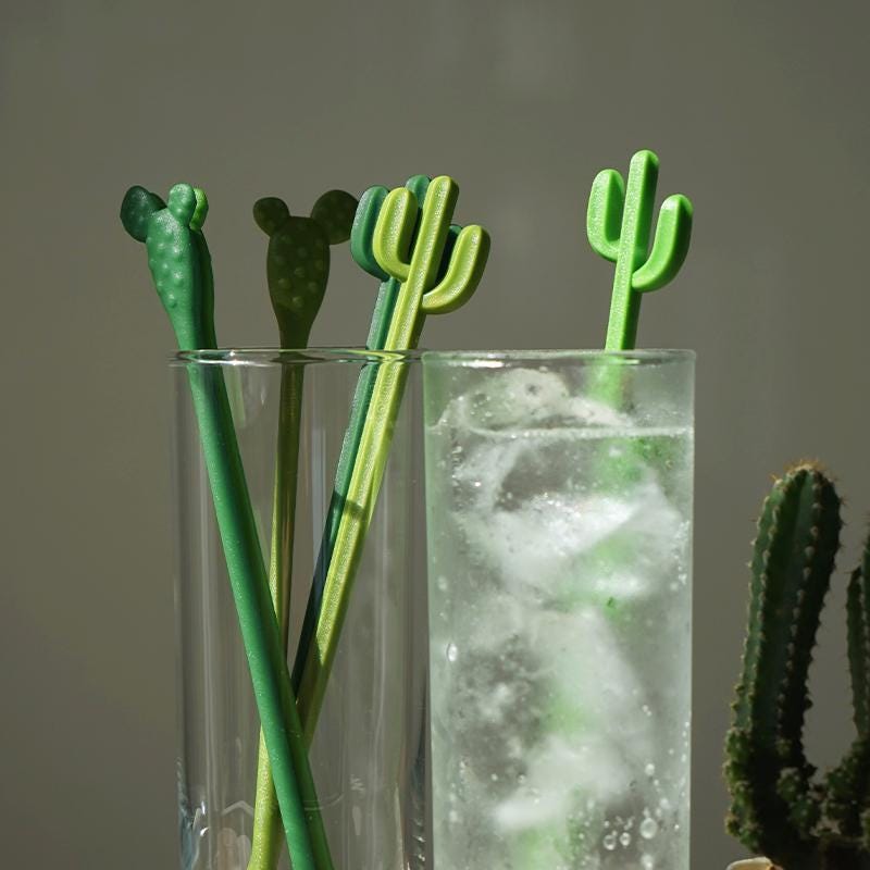 Cactus Stirring Spoon Set | ORAORA HOME
