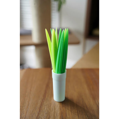 Grass Cocktail Picks — plant party dessert forks skewers | ORAORA HOME