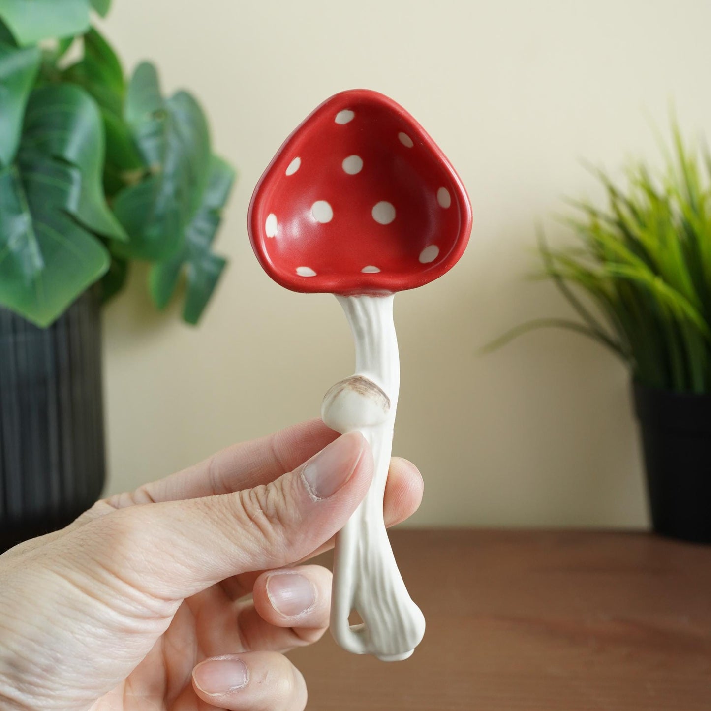 Mushroom Ceramic Spoon | ORAORA HOME