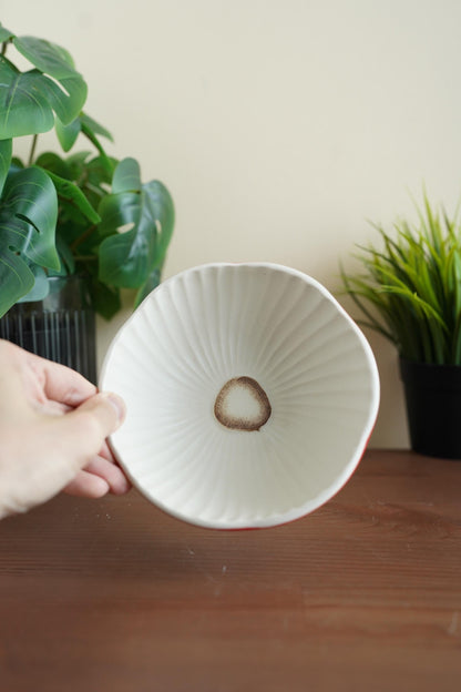 Mushroom Ceramic Large Bowl — detail view | ORAORA HOME