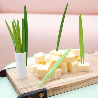 Grass Cocktail Picks — detail view | ORAORA HOME