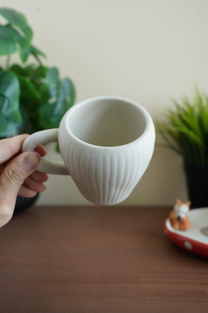 Mushroom Cup Squirrel Saucer — lifestyle photo | ORAORA HOME