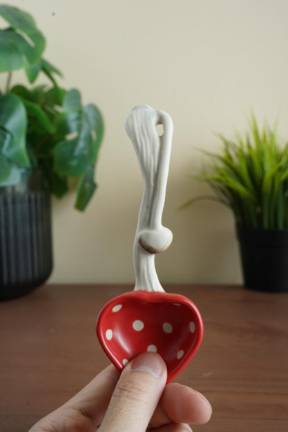 Mushroom Bowl Spoon Set — Japanese kawaii design | ORAORA HOME