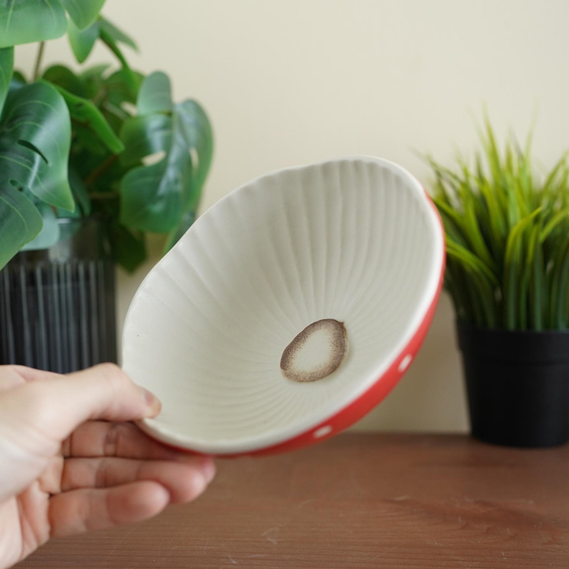 Mushroom Ceramic Large Bowl | ORAORA HOME
