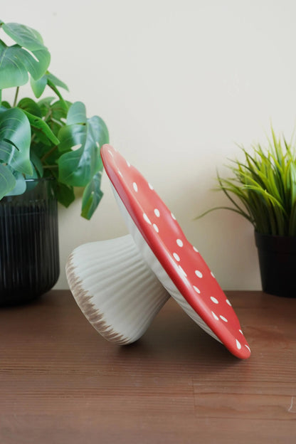 Mushroom Cake Stand — ceramic cottagecore cake stand | ORAORA HOME