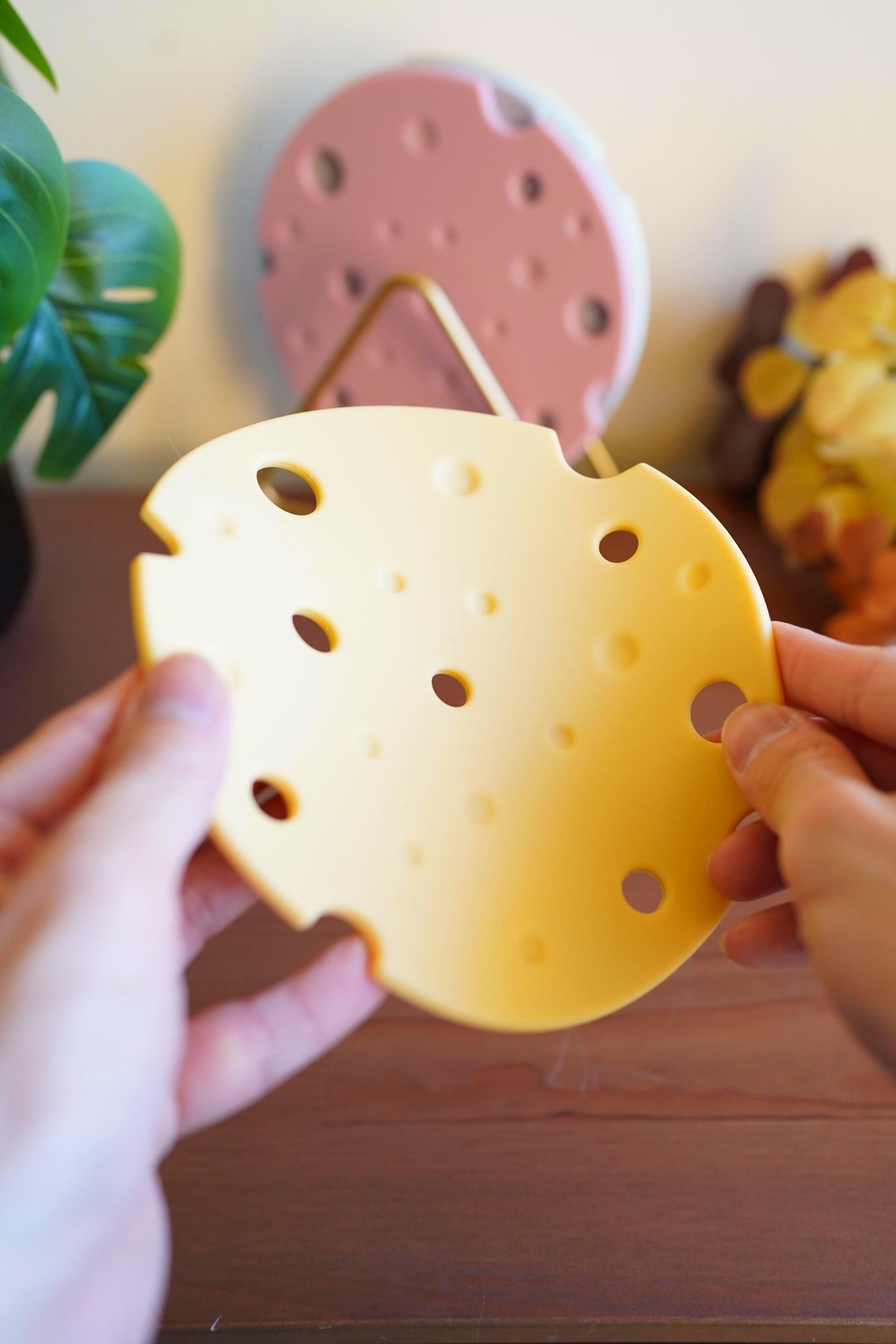 Cheese Silicone Trivet Yellow — kitchen tableware | ORAORA HOME