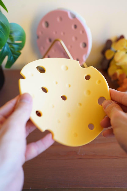 Cheese Silicone Trivet Yellow — kitchen tableware | ORAORA HOME