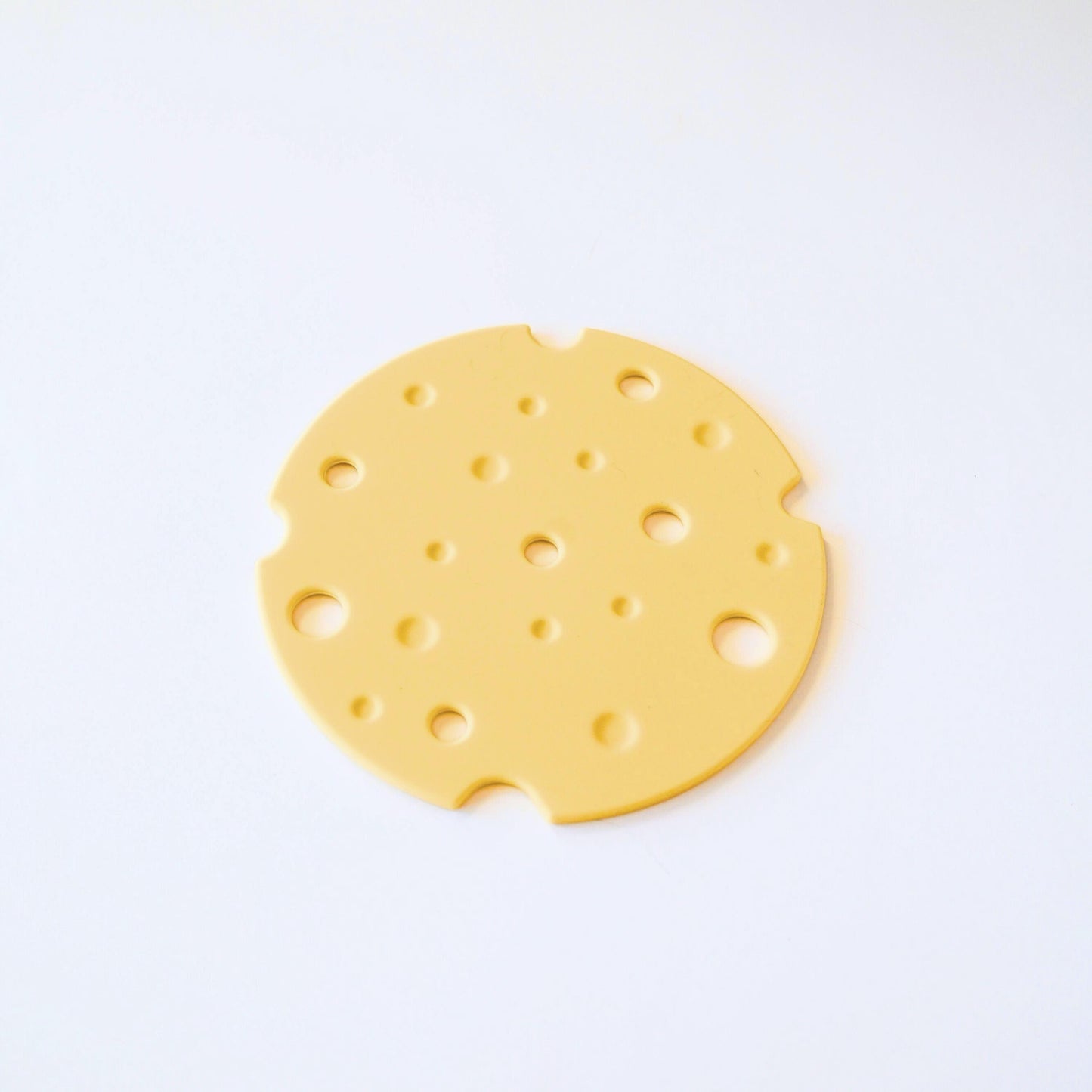Cheese Silicone Trivet Yellow | ORAORA HOME