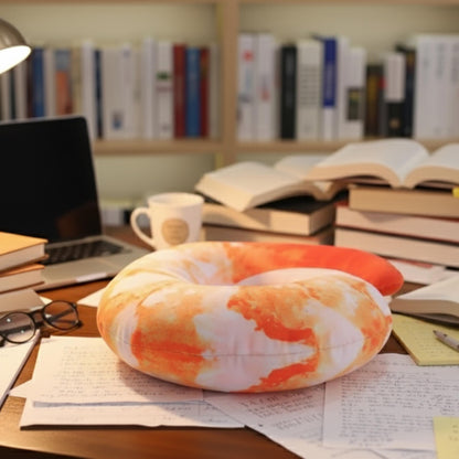Shrimp Plush Neck Pillow — kawaii travel gift | ORAORA HOME