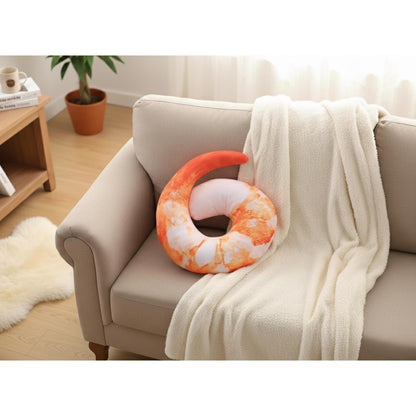 Shrimp Plush Neck Pillow — ships from Toronto | ORAORA HOME