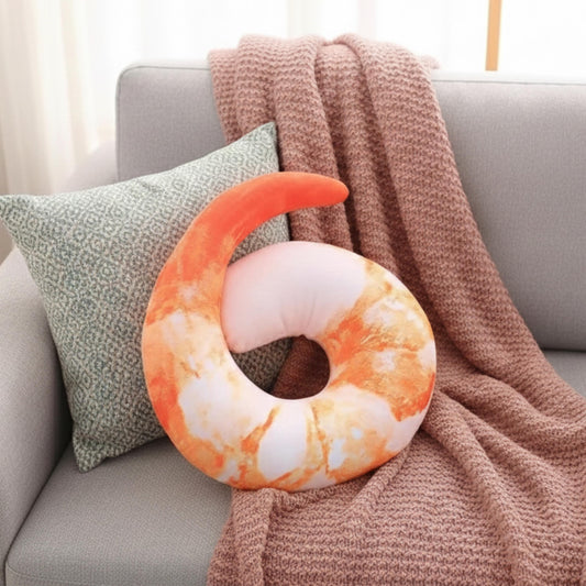 Shrimp Plush Neck Pillow | ORAORA HOME