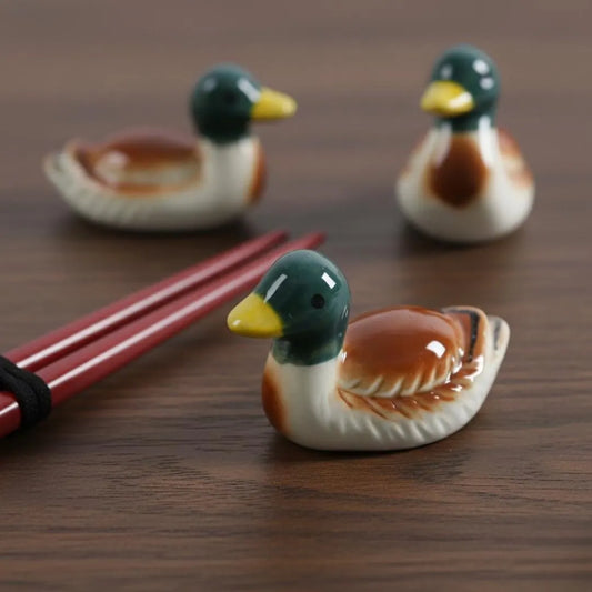Duck Ceramic Chopstick Rest | ORAORA HOME