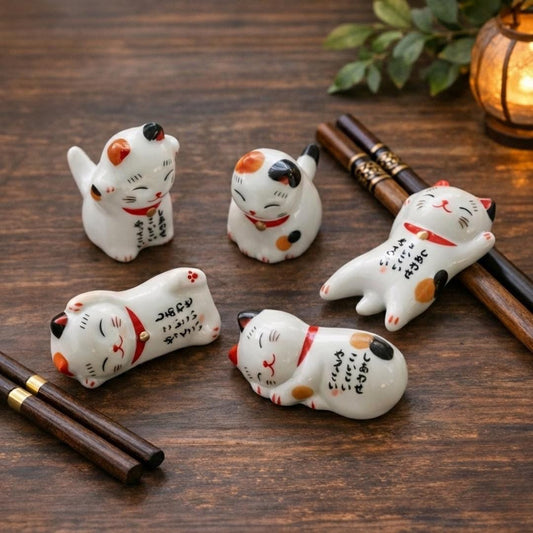 Lucky Cat Chopstick Rest | ORAORA HOME