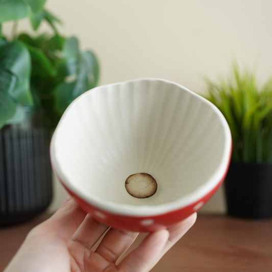 Mushroom Ceramic Small Bowl | ORAORA HOME