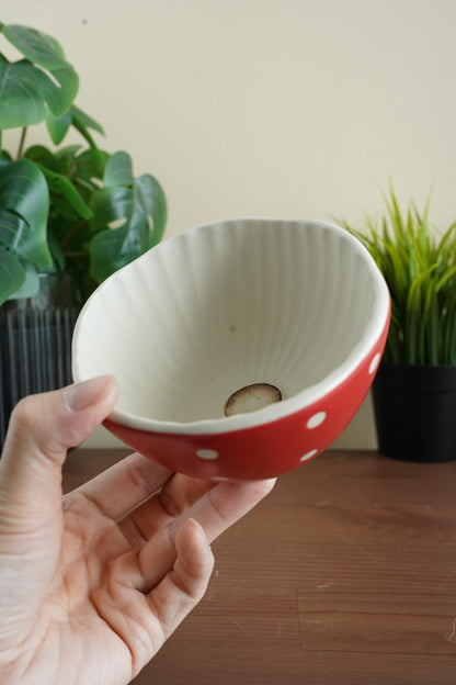 Mushroom Ceramic Small Bowl — ships from Toronto | ORAORA HOME