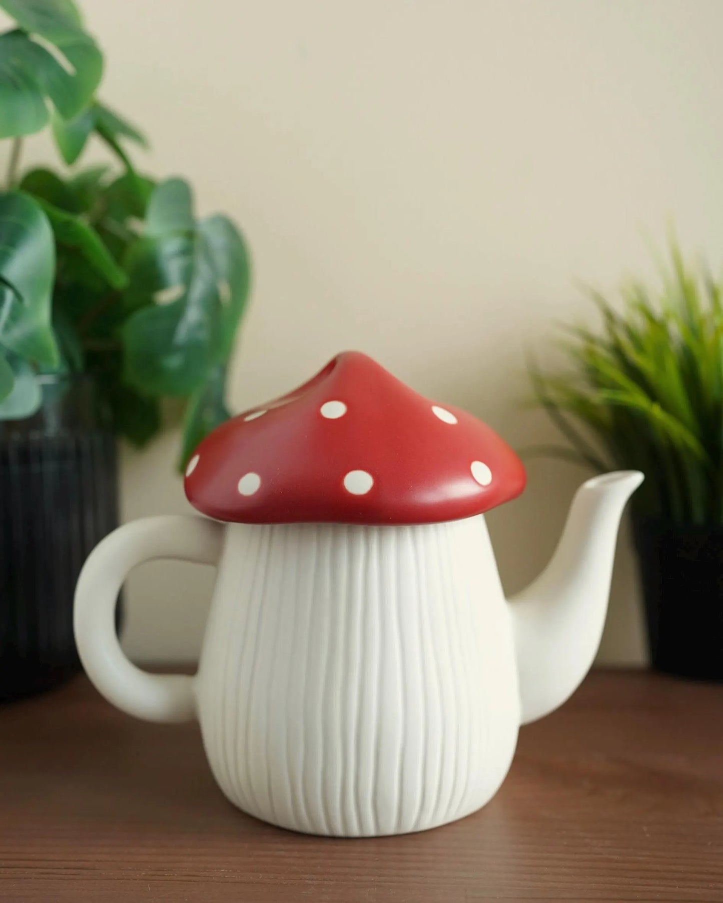 Mushroom Teapot with Squirrel — ships from Toronto | ORAORA HOME