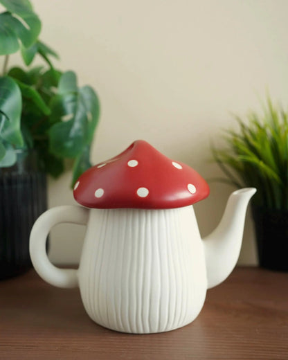 Mushroom Teapot with Squirrel — ships from Toronto | ORAORA HOME
