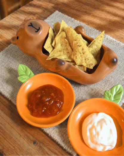 Capybara Snack Bowl Set — lifestyle photo | ORAORA HOME