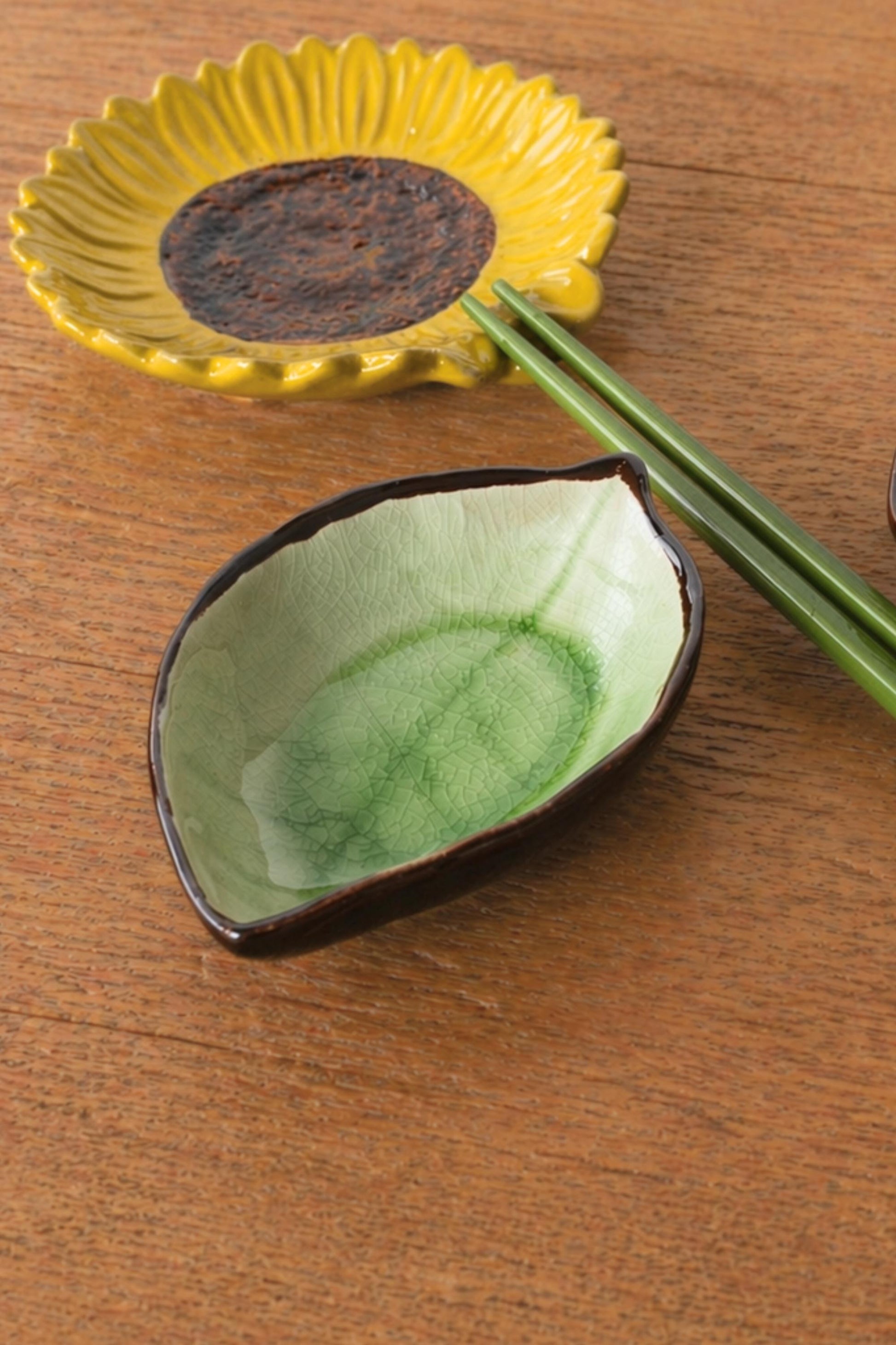 Sunflower Spoon Rest Set — kawaii ceramic gift | ORAORA HOME