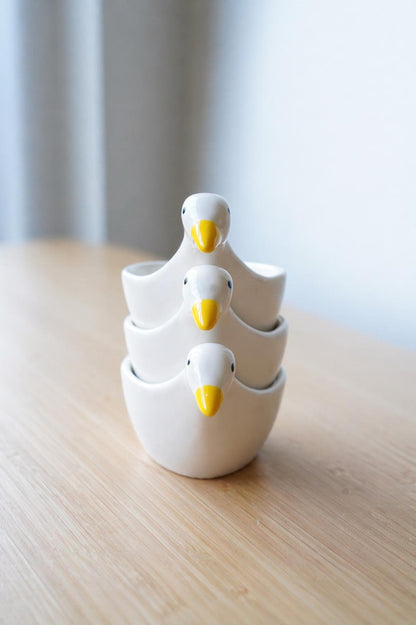 Duck Dipping Bowls Set of 3 — Japanese kawaii design | ORAORA HOME