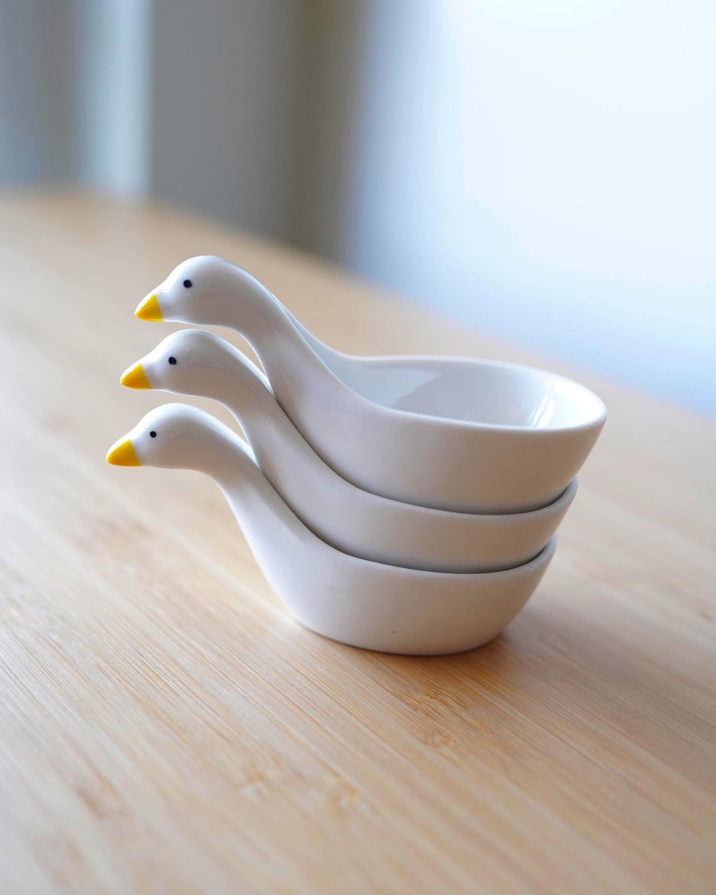 Duck Dipping Bowls Set 3 ceramic