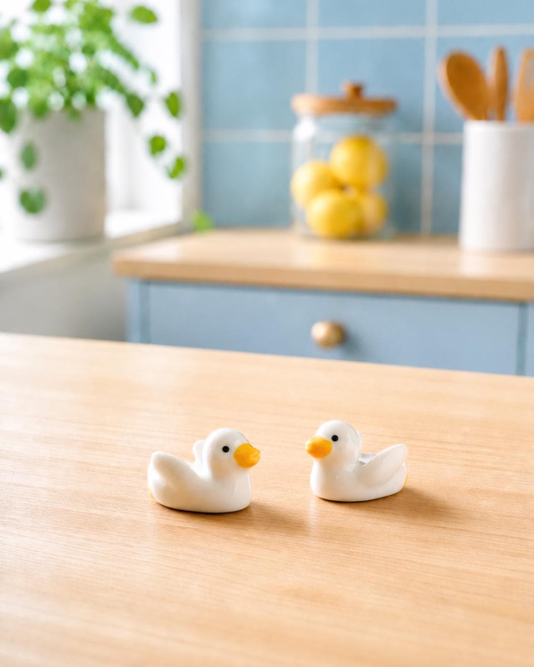Duck Capybara Chopstick Rest Set — animal chopstick rest gift | ORAORA HOME