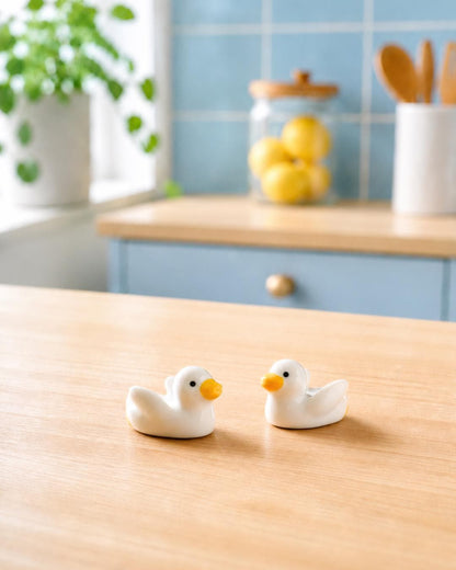 Duck Capybara Chopstick Rest Set — animal chopstick rest gift | ORAORA HOME