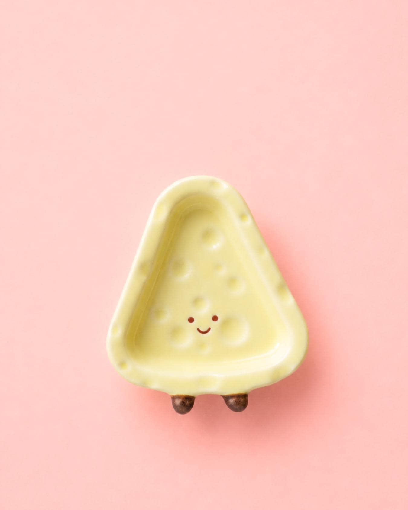 Cheese Slice Ceramic Dipping Dish — ceramic tableware | ORAORA HOME