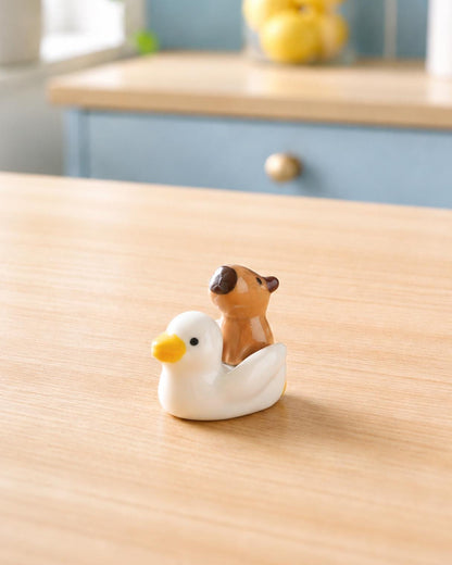 Duck Capybara Chopstick Rest Set | ORAORA HOME