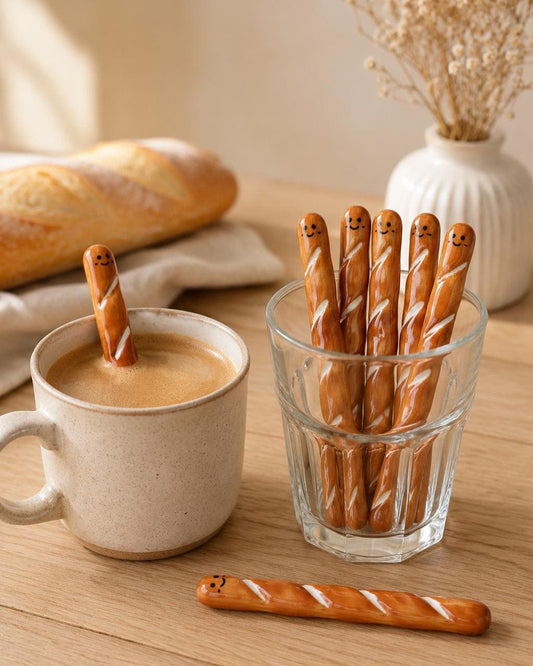 Baguette Ceramic Coffee Stirrer | ORAORA HOME