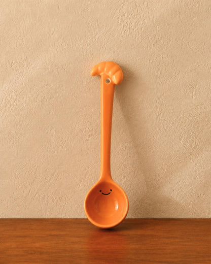 Ceramic Bread Spoon — lifestyle photo | ORAORA HOME