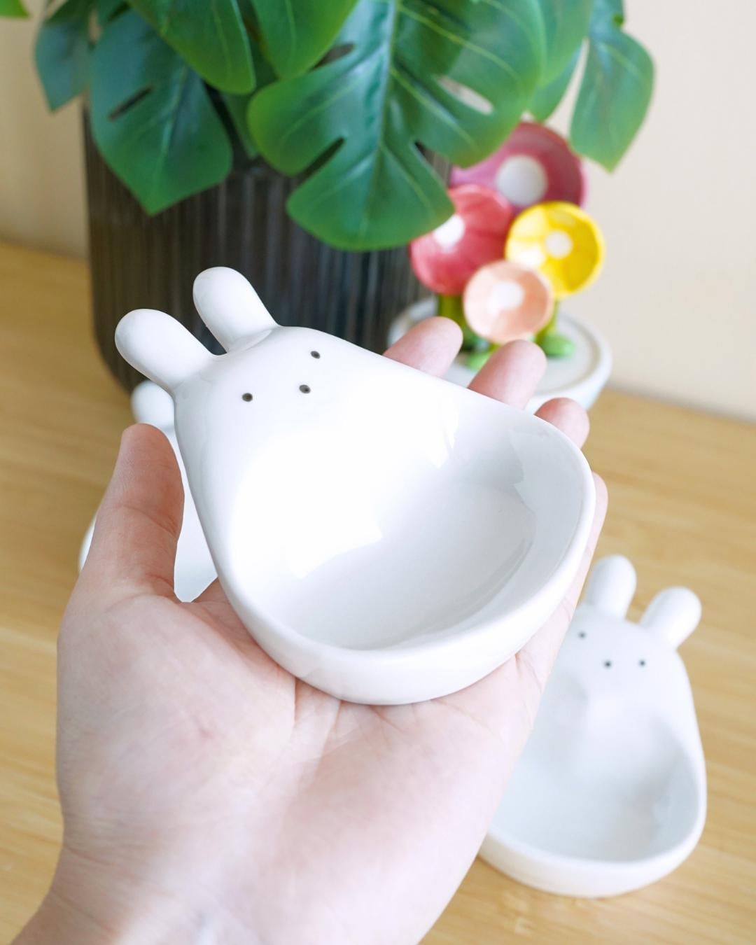 Bunny Dipping Bowl Set — lifestyle photo | ORAORA HOME