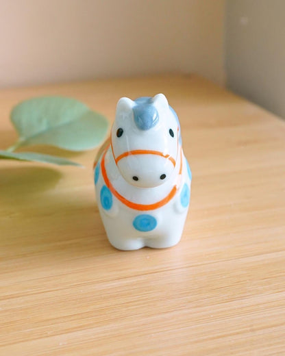 Horse Ceramic Chopstick Rest — lifestyle photo | ORAORA HOME